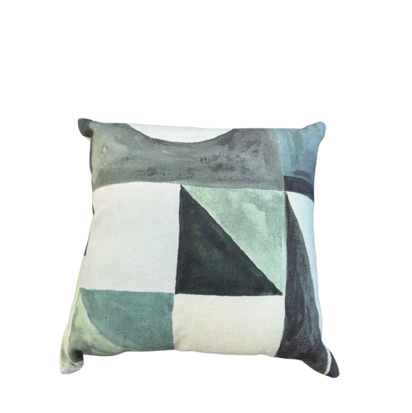 Weave Cushion - Green