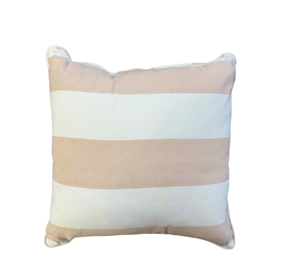 Custom Cushion - Pink Stripes