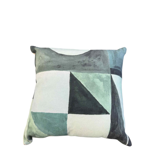 Weave Cushion - Green